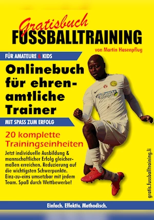 Gratisbuch Fußballtraining - 29 komplette Trainingseinheiten